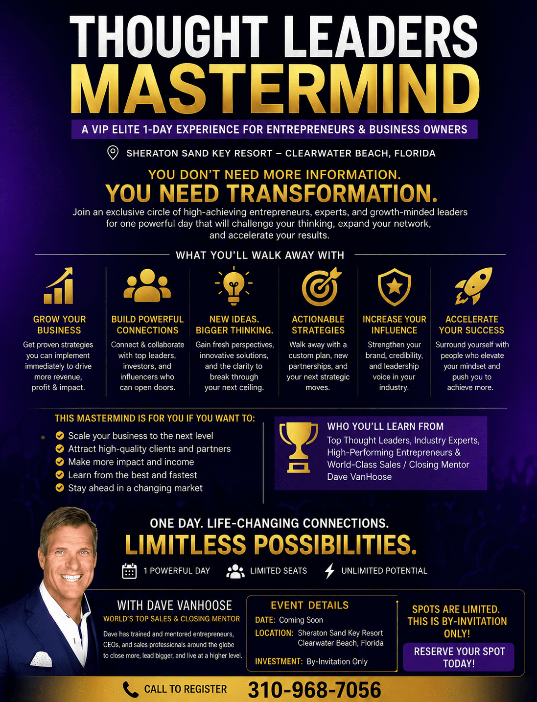 Thought Leaders Mastermind — One Day