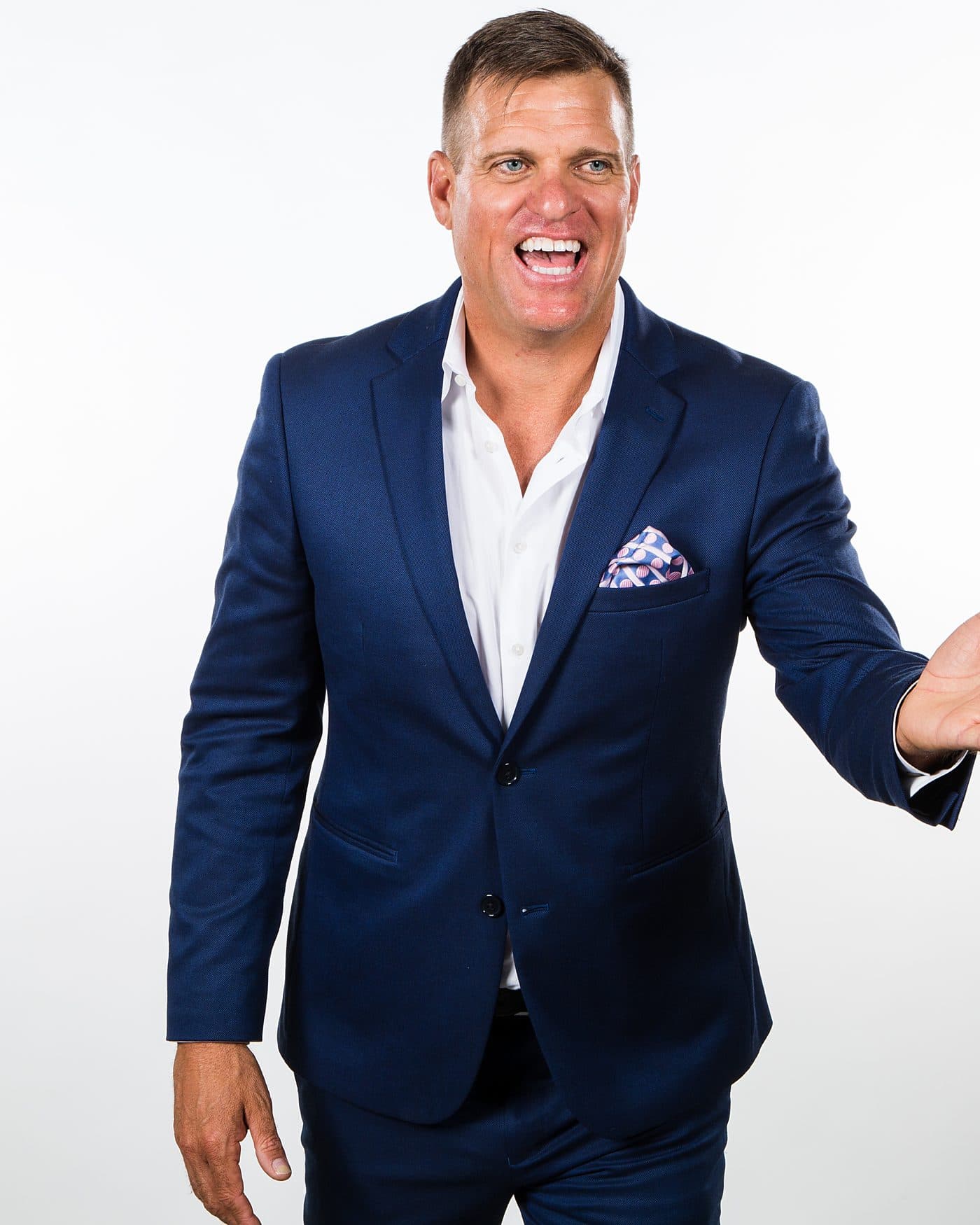 Dave VanHoose, open hand extended: a seat at the lunch table